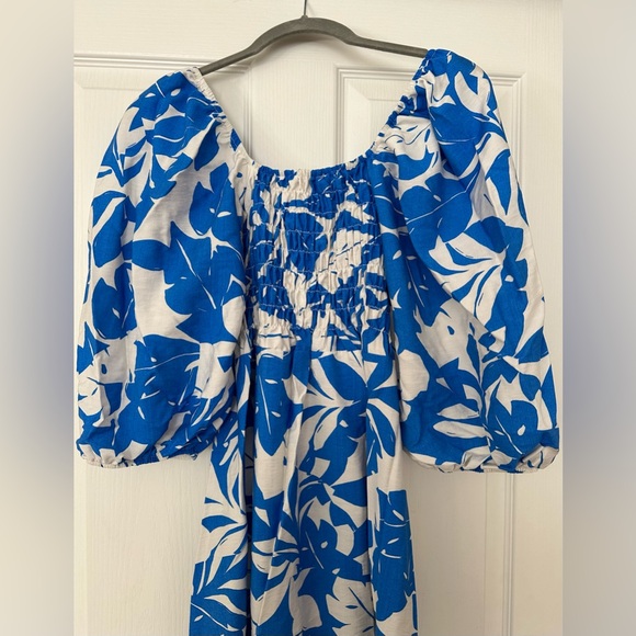 Velvet Torch Printed Midi-Dress XL - Picture 7 of 8